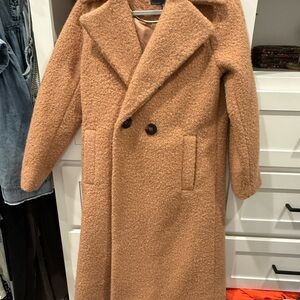 BCBGMaxAzria Camel Trench Coat